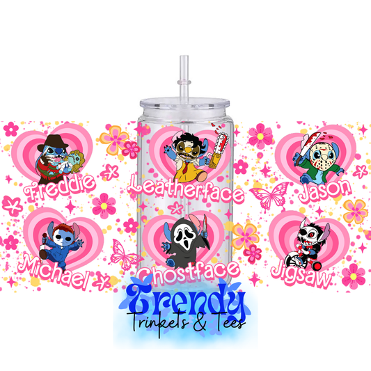 Stitch Inspired Halloween Character Tumbler