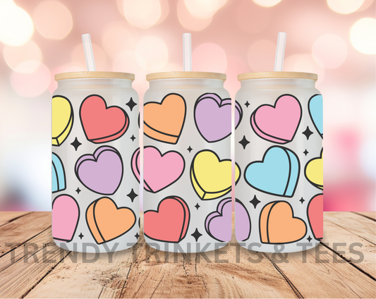 3D Hearts  Tumbler