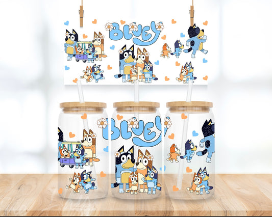 Bluey Inspired Characters Tumbler