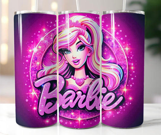 Barbie Inspired Tumbler (3)