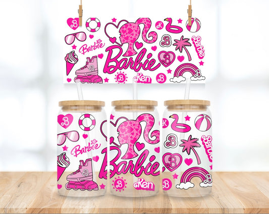 Barbie Inspired Characters Tumbler