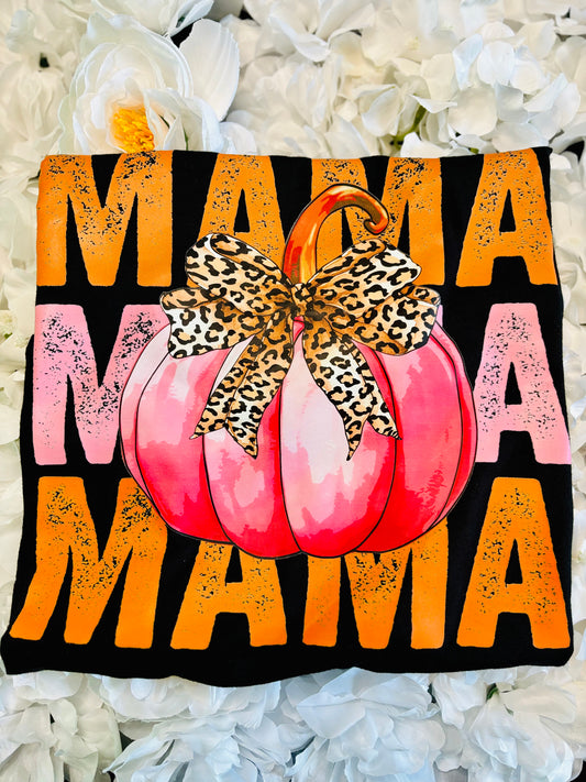 Mama Pumpkin Short Sleeve Shirt | Black | X-Small | RTS