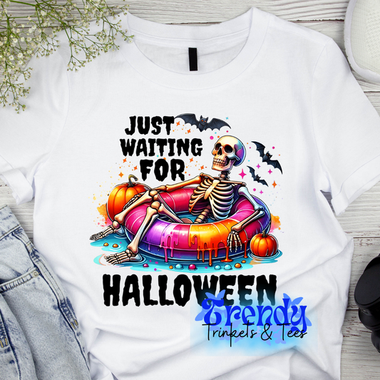 Just Waiting for Halloween Shirt and Sweatshirt