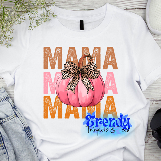 Mama Pumpkin Shirt and Sweatshirt