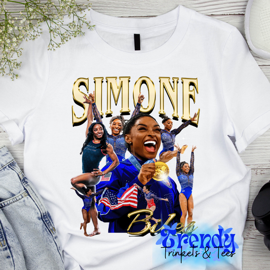 Champion Spirit: Simone Biles Tribute Tee/Sweatshirt