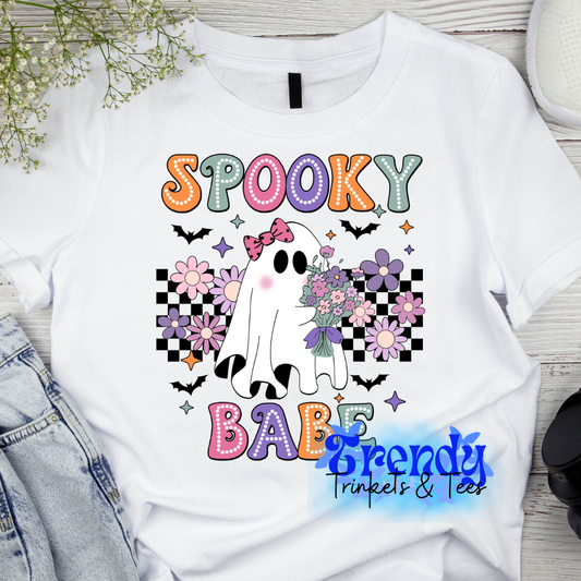 Spooky Babe Shirt and Sweatshirt