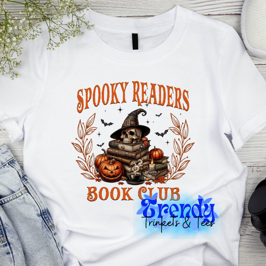 Spooky Readers Book Club Shirt and Sweatshirt